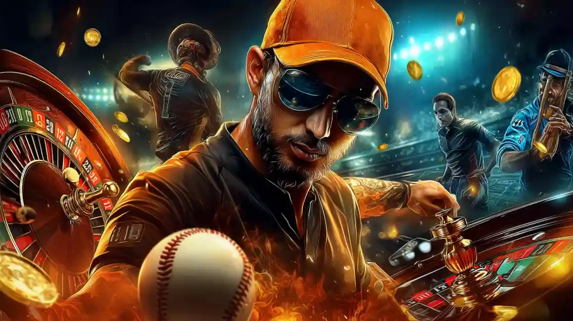 লাইভ টেবিল গেমের পরিবেশের একটি ভিজ্যুয়াল।